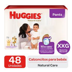 Pant Huggies Natural Care Xtra care XXG x48 Un